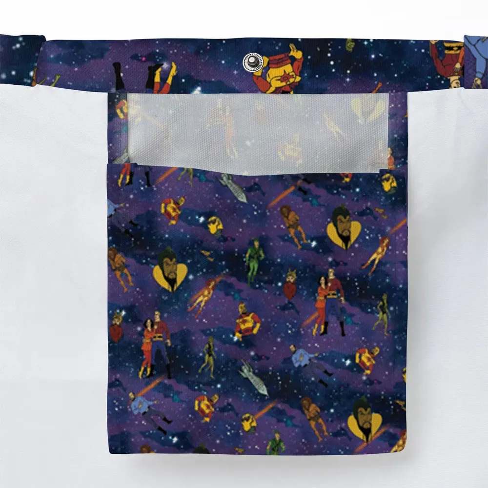Flash Gordon Cartoon Characters Large Tote Bag - 3