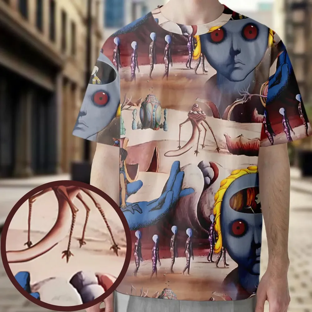 Panorama Moments Fantastic Planet All-Over Print Unisex T-Shirt - 3