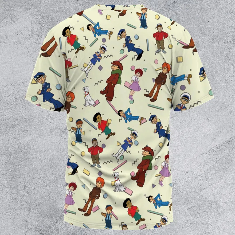 The Little Rascals Cartoon Characters All-Over Print Unisex T-Shirt - 2