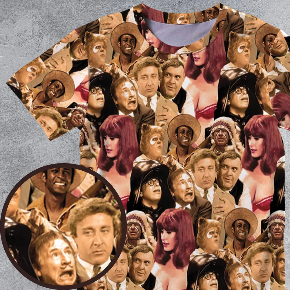 Mel Brook's movies collage All-Over Print Unisex T-Shirt - 4
