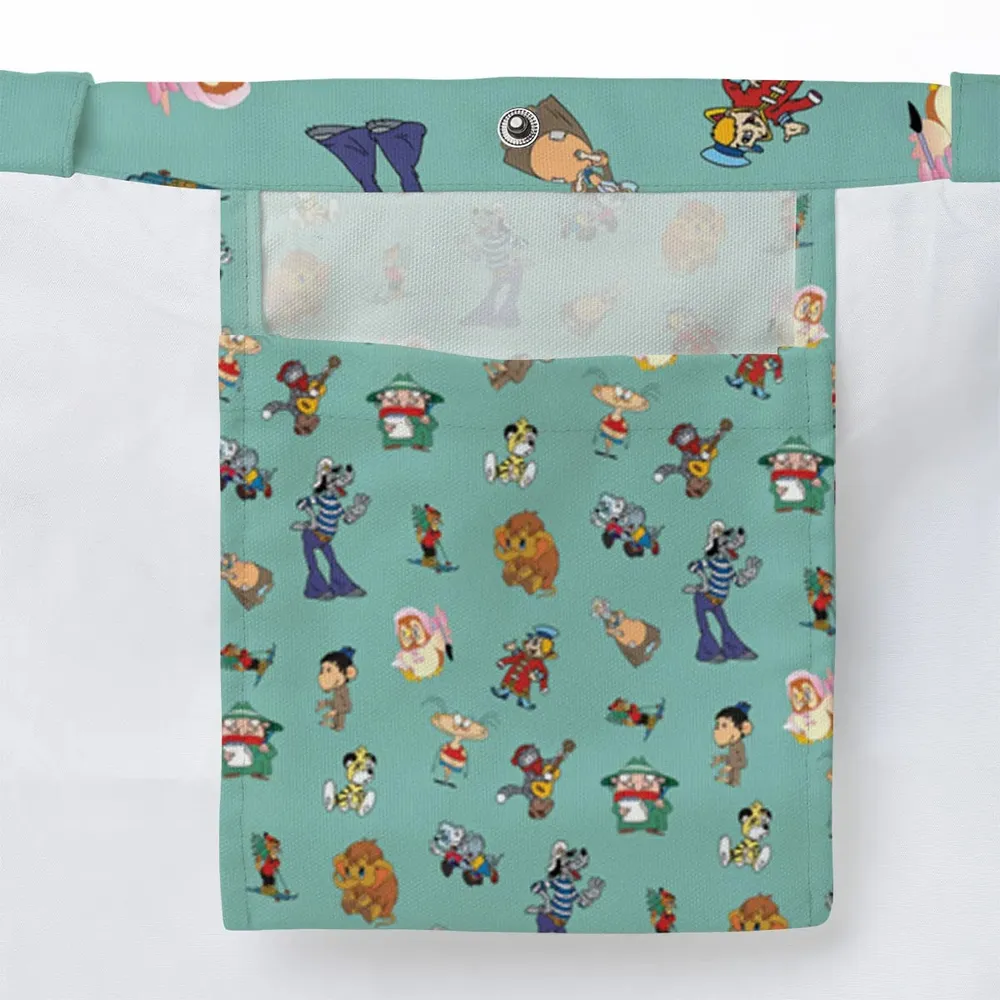 Russian Cartoon Characters Large Tote Bag - 3