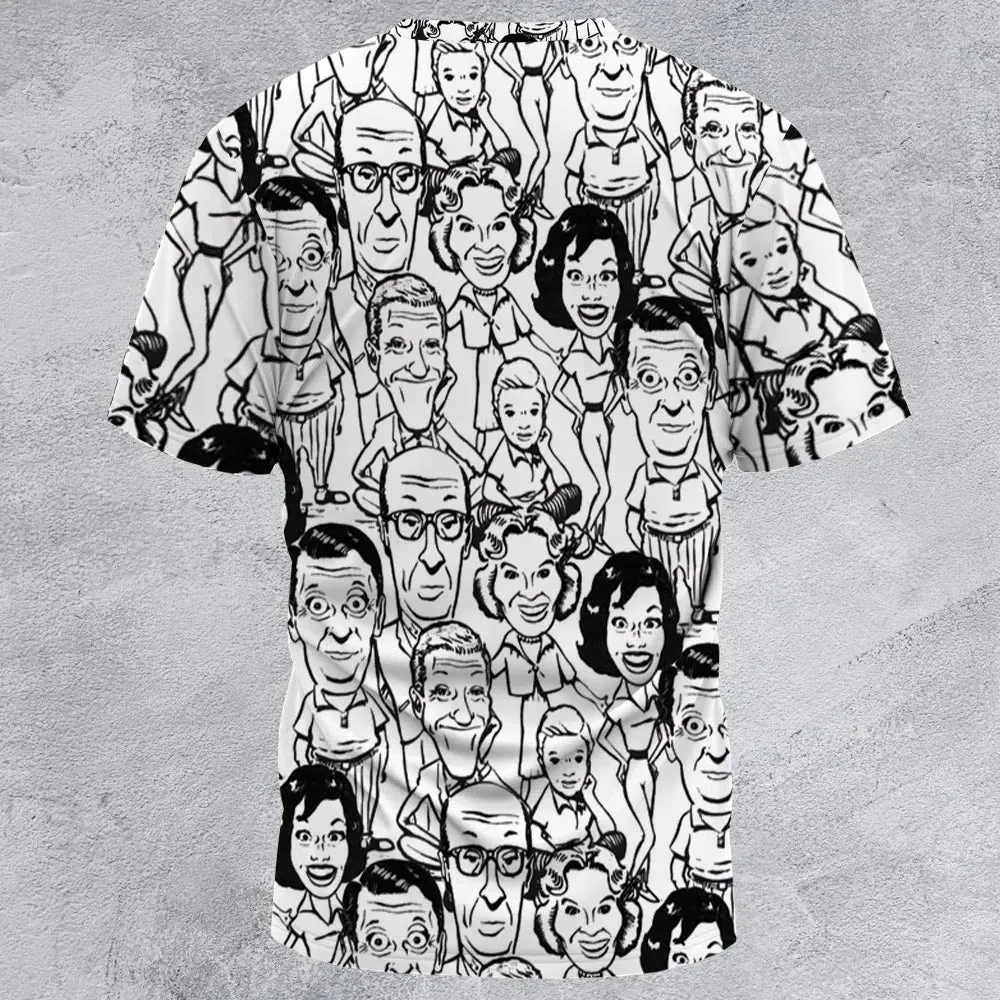 Vintage Dick Van Dyke Show All-Over Print Unisex T-Shirt - 2