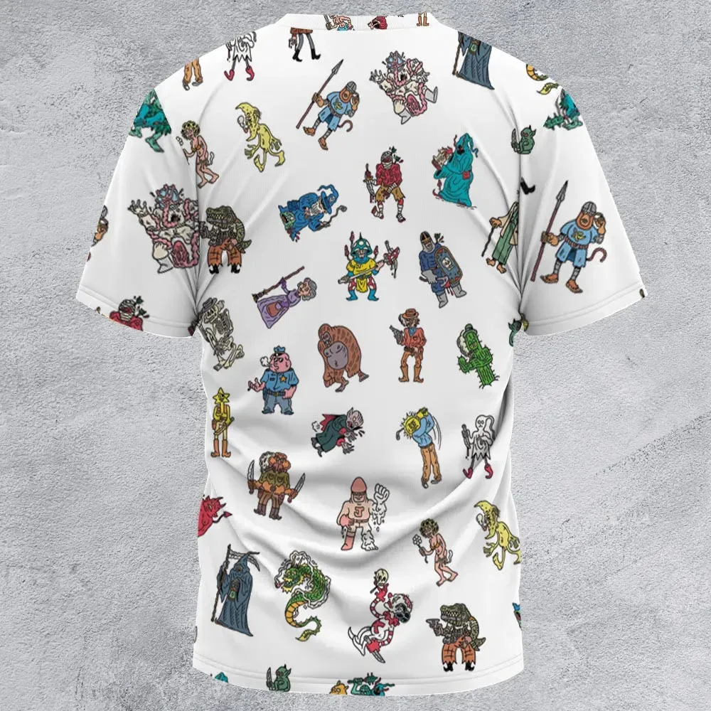 Characters Of Scumby All-Over Print Unisex T-Shirt - 2