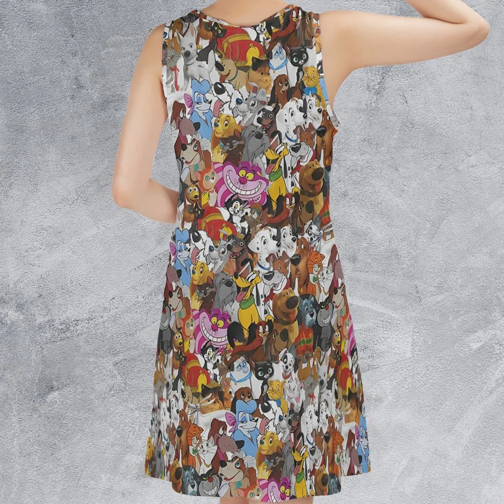 Sleeveless Dress - AWWHEPEQ -  - 2
