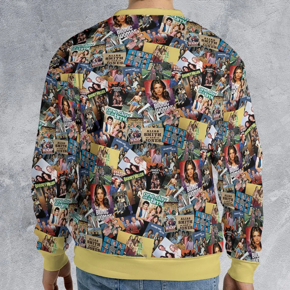 All-over Print Sweatshirt - RU86FPUK -  - 2