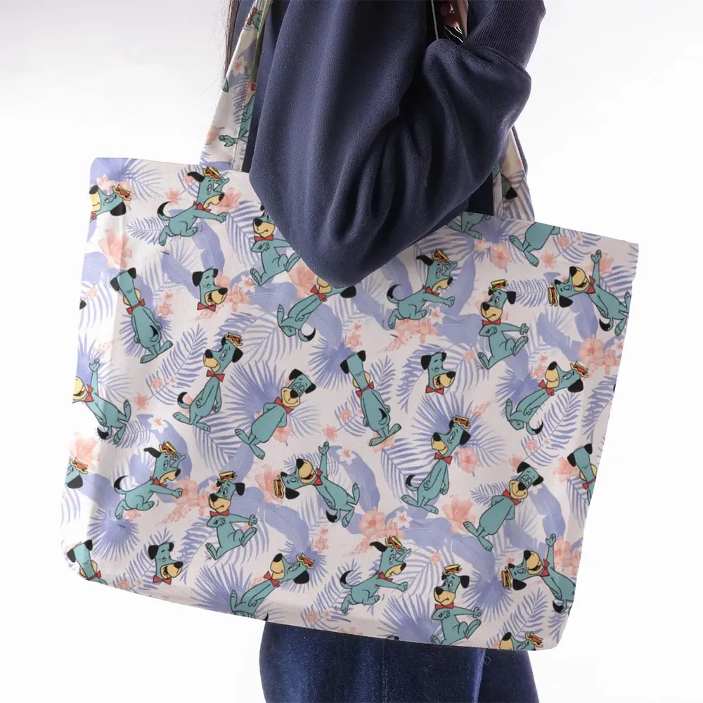 Huckleberry Hound Pattern Large Tote Bag - 2