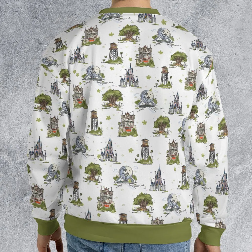 All-over Print Sweatshirt - YDXABVEX -  - 2