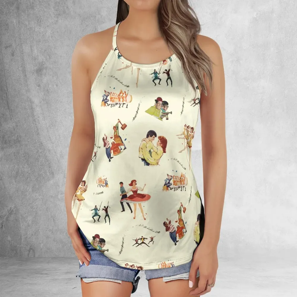 Babes in Toyland Characters Criss Cross Tank Top - 2