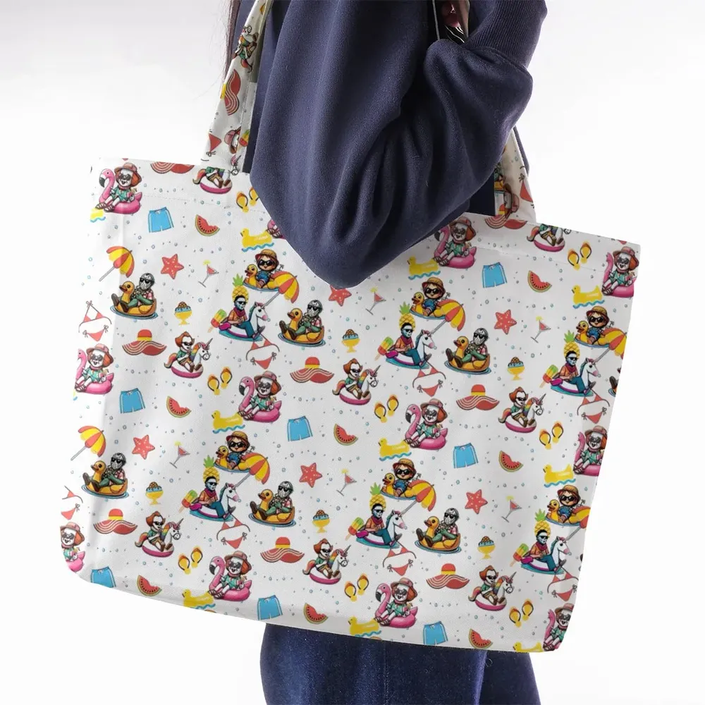 Horror Beach Large Tote Bag - 2