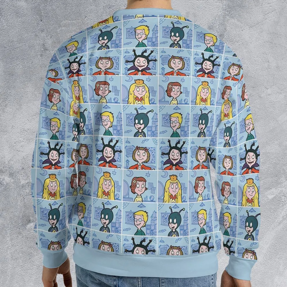 All-over Print Sweatshirt - 896SN7AK -  - 2