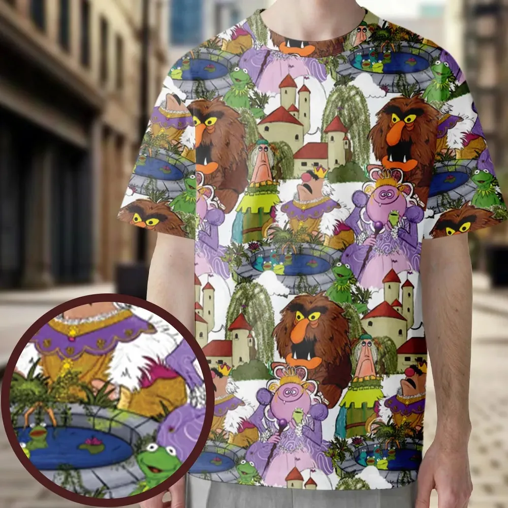 The Frog Prince Tales from Muppetland All-Over Print Unisex T-Shirt - 3