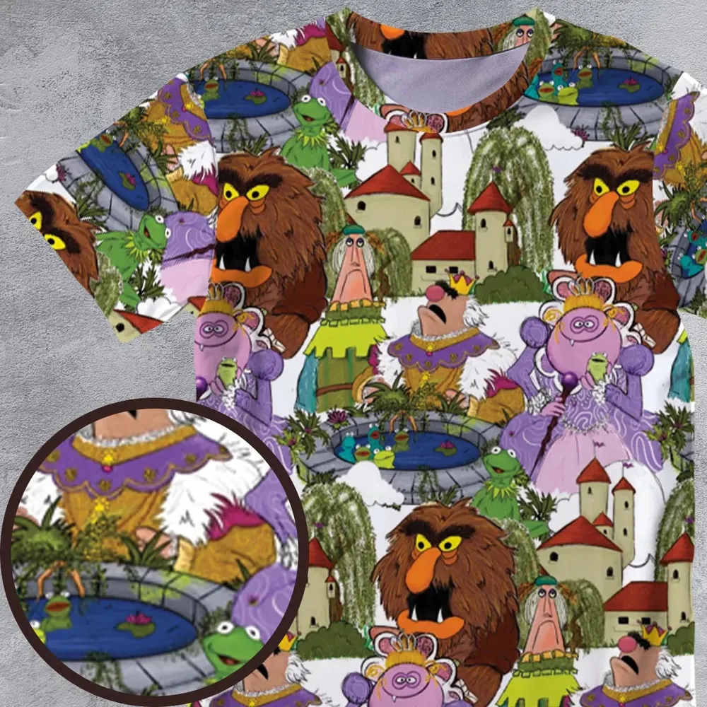 The Frog Prince Tales from Muppetland All-Over Print Unisex T-Shirt - 4