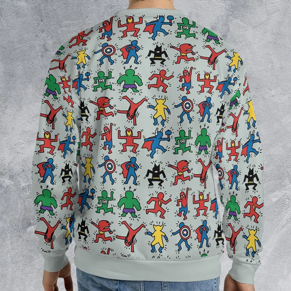 All-over Print Sweatshirt - F47K4NZH -  - 2