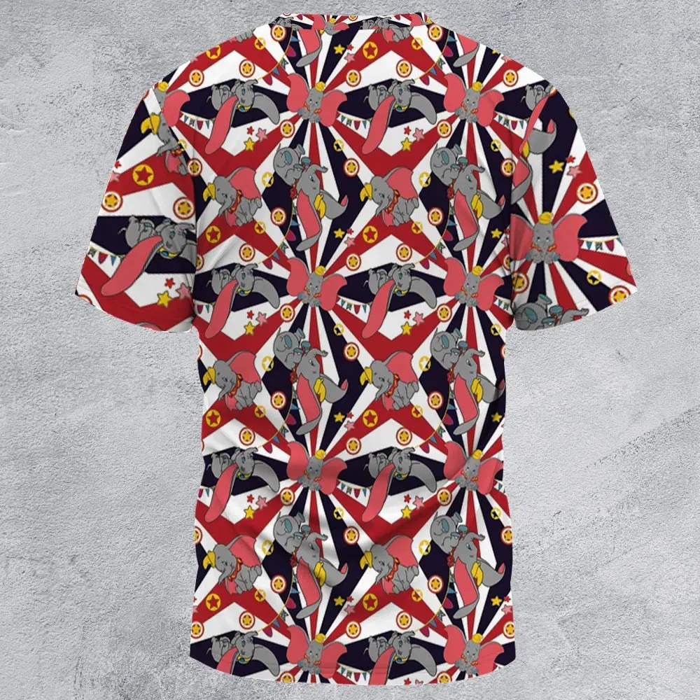 Dumbo's Circus All-Over Print Unisex T-Shirt - 2