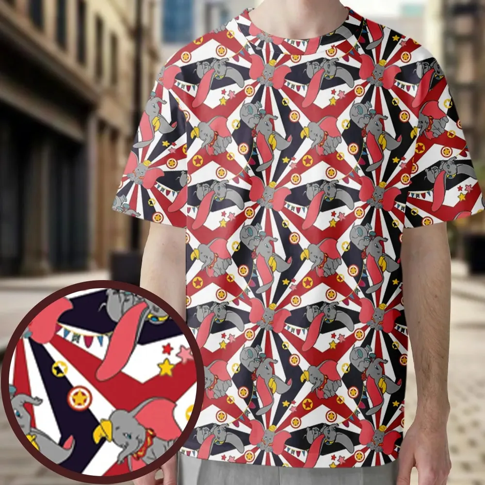 Dumbo's Circus All-Over Print Unisex T-Shirt - 3
