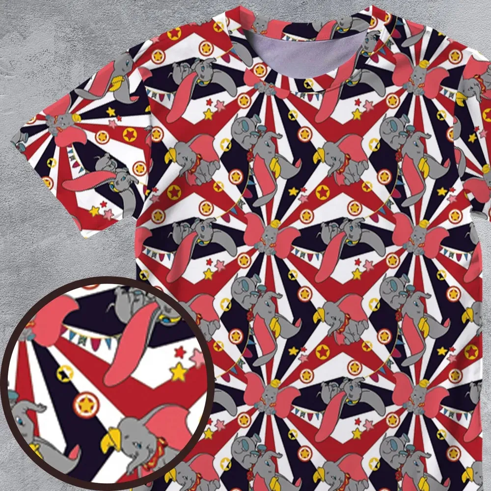 Dumbo's Circus All-Over Print Unisex T-Shirt - 4
