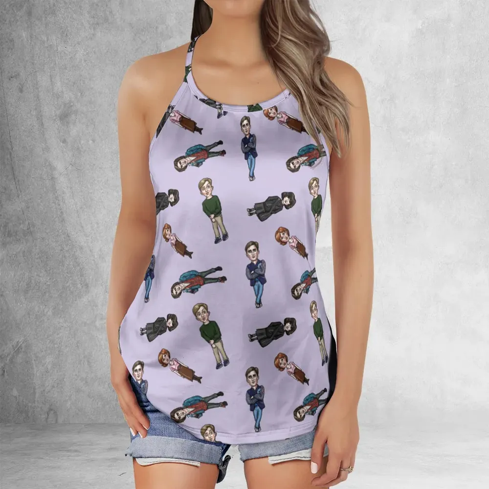 Cult Classic The Breakfast Club Criss Cross Tank Top - 2
