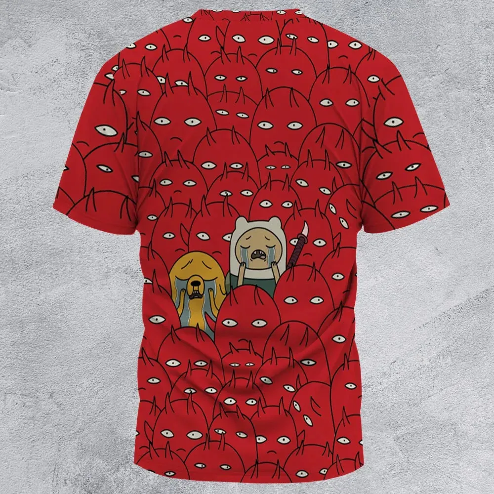 At Hell Adventure Time All-Over Print Unisex T-Shirt - 2