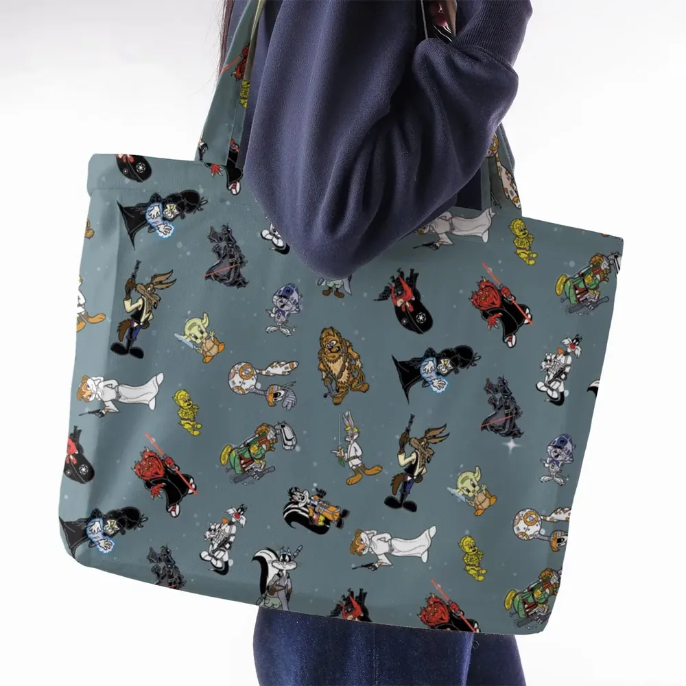 Looney Wars Large Tote Bag - 2