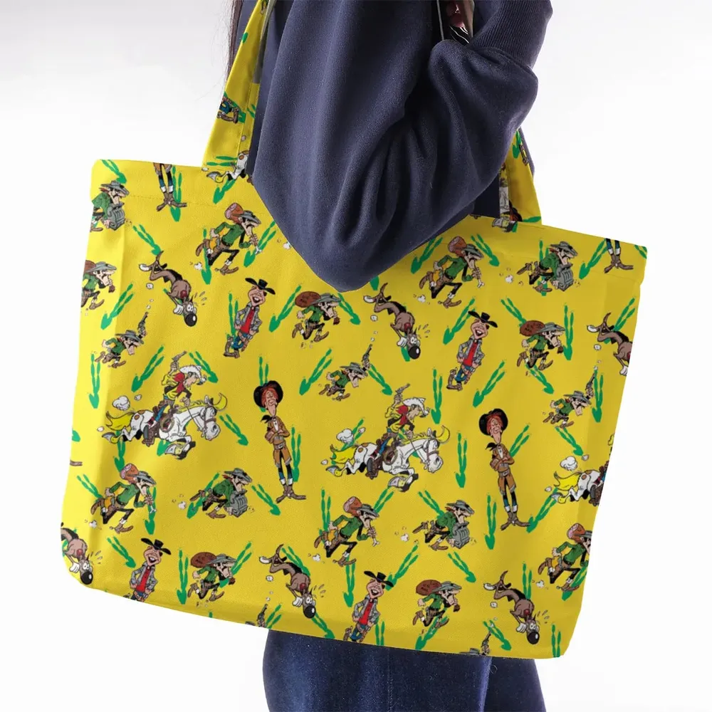 Dead End City Lucky Luke Large Tote Bag - 2