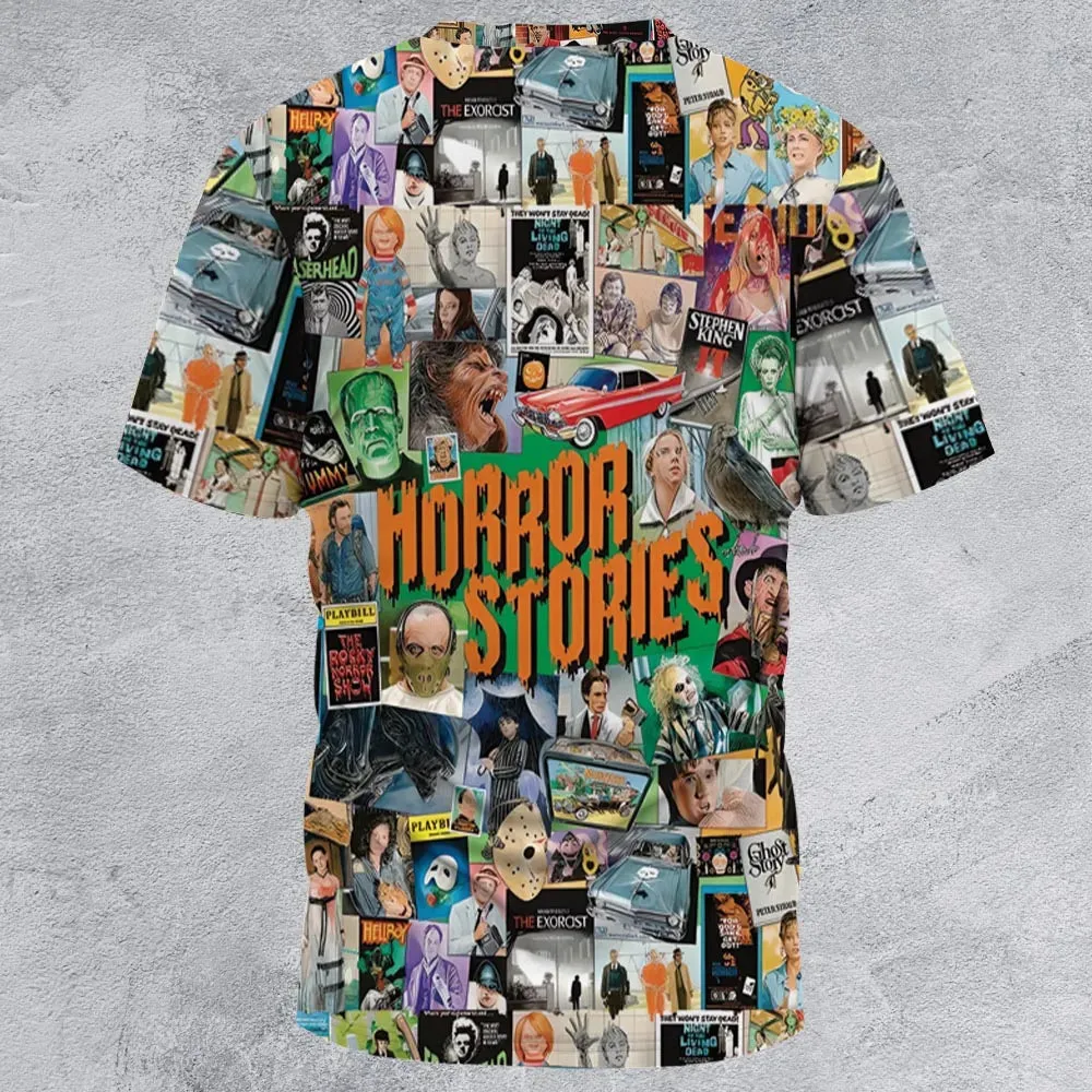 Horror Stories All-Over Print Unisex T-Shirt - 2