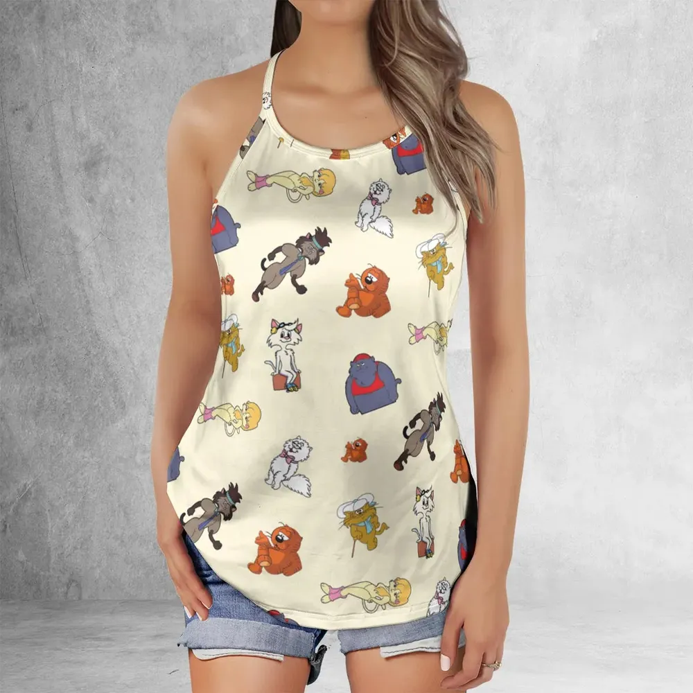 Heathcliff and the Catillac Cats Criss Cross Tank Top - 2