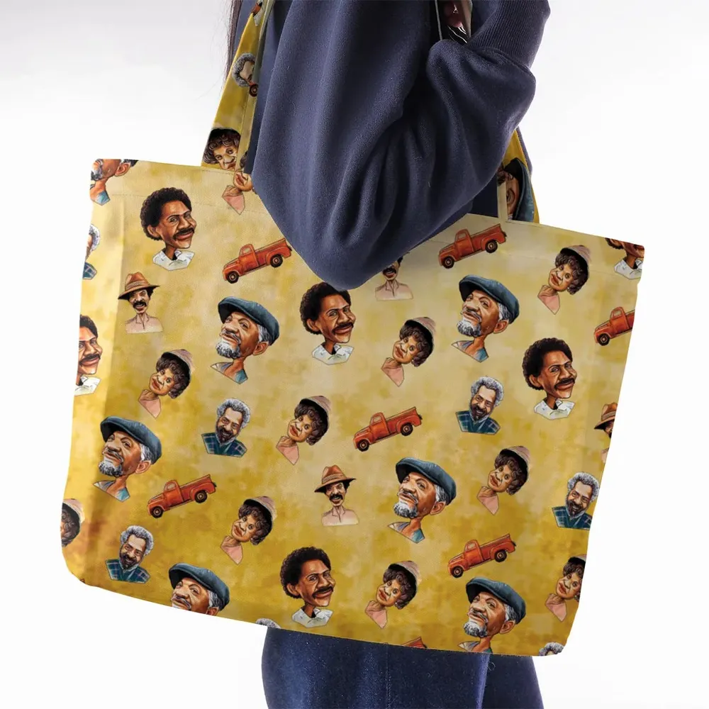 Sanford and Son Characters Large Tote Bag - 2