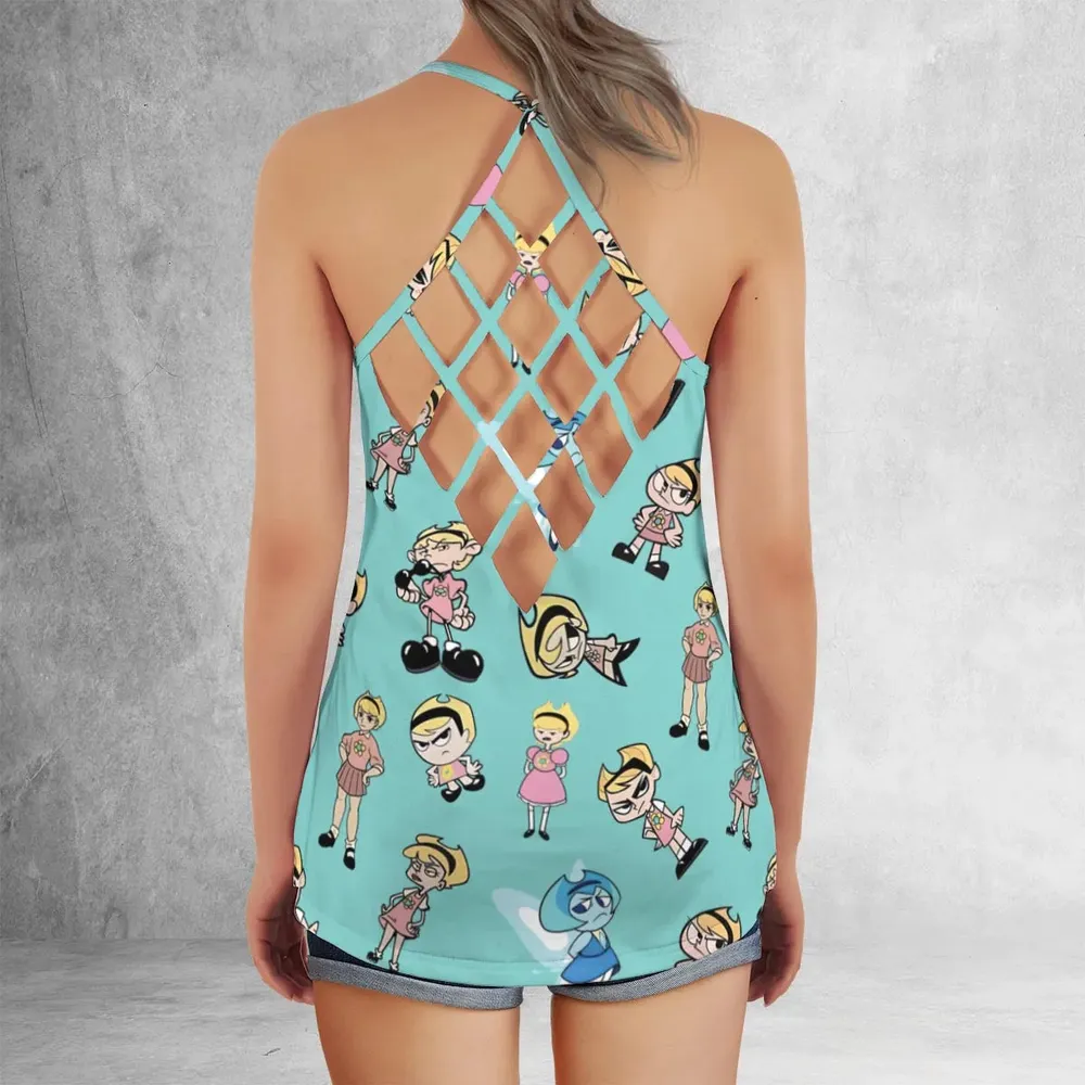 The Grim Adventures of Billy and Mandy Criss Cross Tank Top - 3