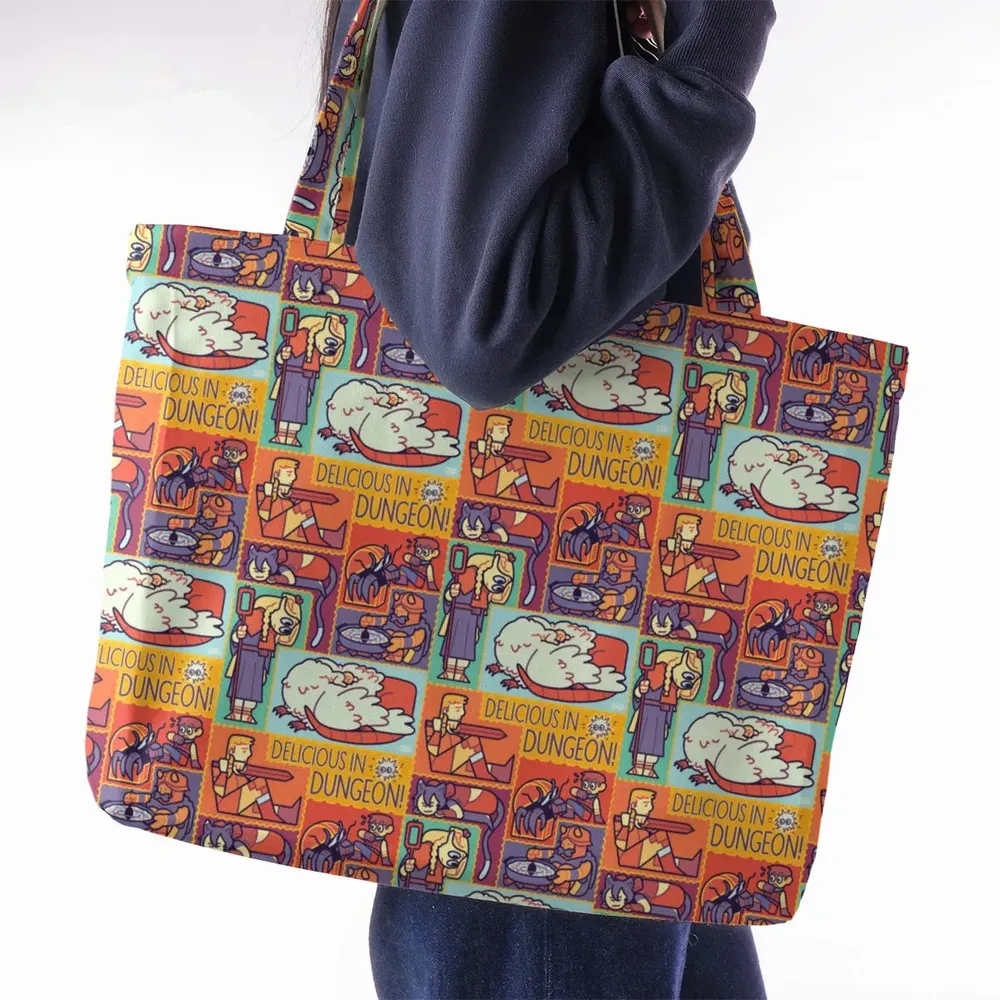 Delicious In Dungeon Large Tote Bag - 2
