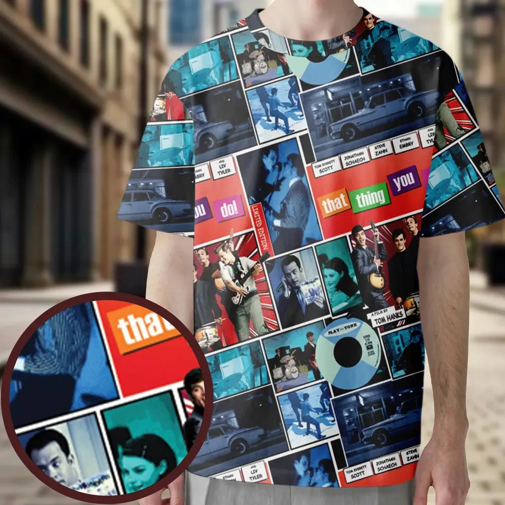 Comic Steelbook That Thing You Do All-Over Print Unisex T-Shirt - 3