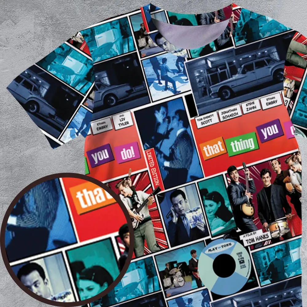Comic Steelbook That Thing You Do All-Over Print Unisex T-Shirt - 4