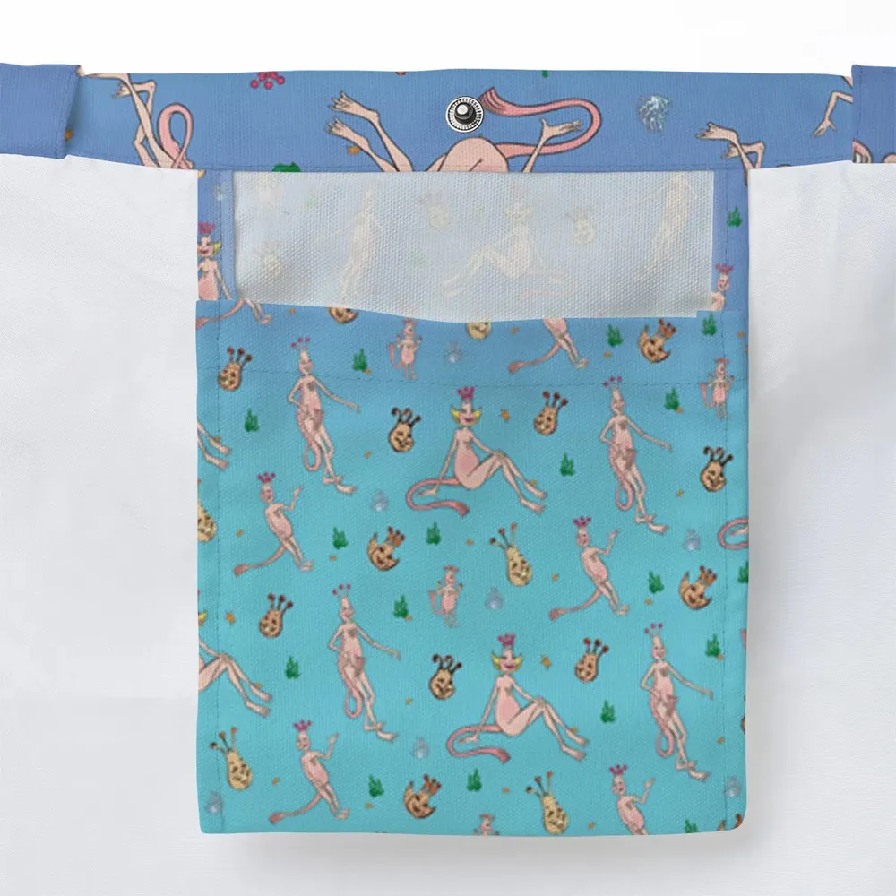 Who You Callin' One-eyed Shrimp Sea-Monkeys Large Tote Bag - 3