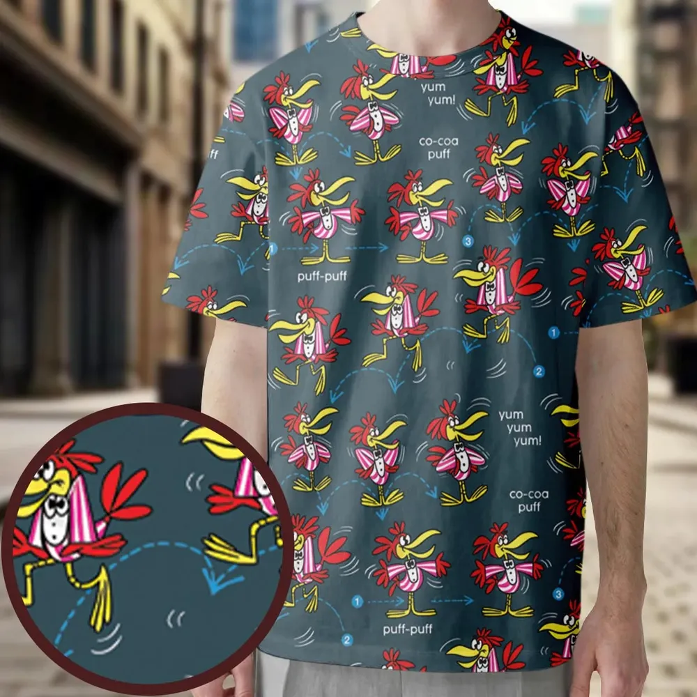 Do The Cuckoo Bird Stomp All-Over Print Unisex T-Shirt - 3