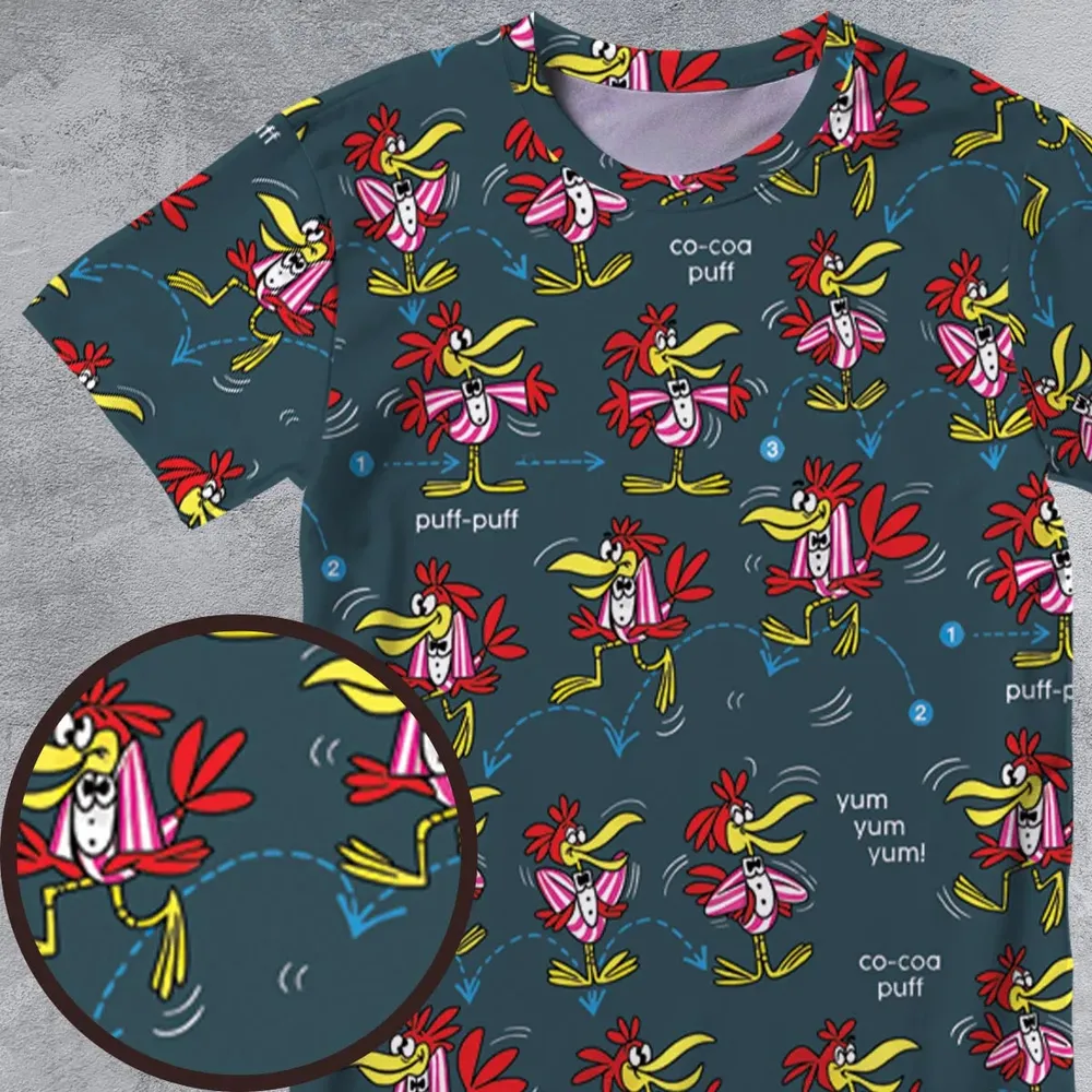 Do The Cuckoo Bird Stomp All-Over Print Unisex T-Shirt - 4