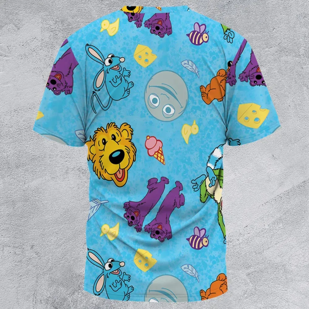 Bear in the Big Blue House All-Over Print Unisex T-Shirt - 2