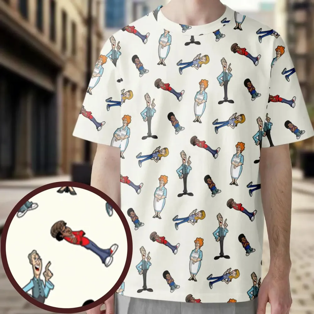 Different Strokes Drip All-Over Print Unisex T-Shirt - 3