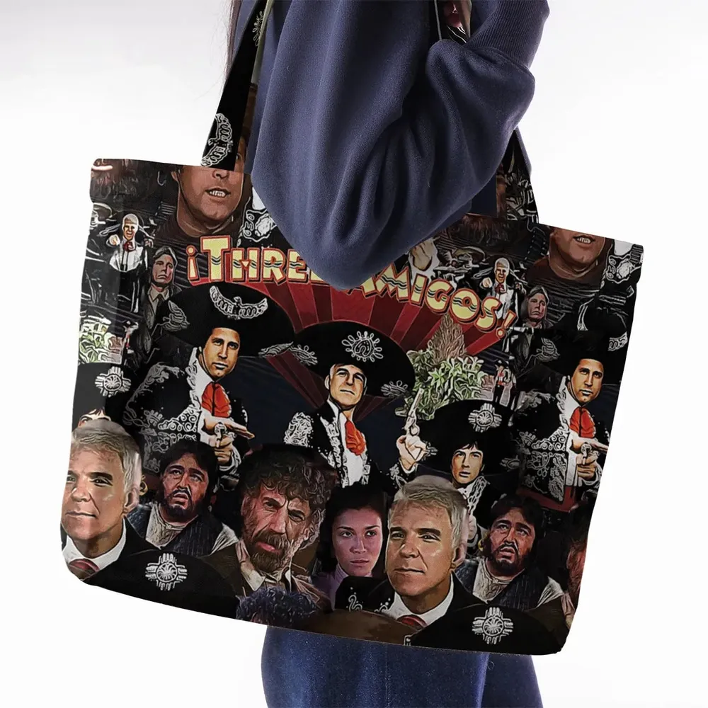 Three Amigos and the Infamous El Guapo Large Tote Bag - 2
