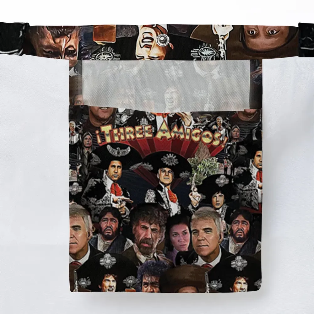 Three Amigos and the Infamous El Guapo Large Tote Bag - 3