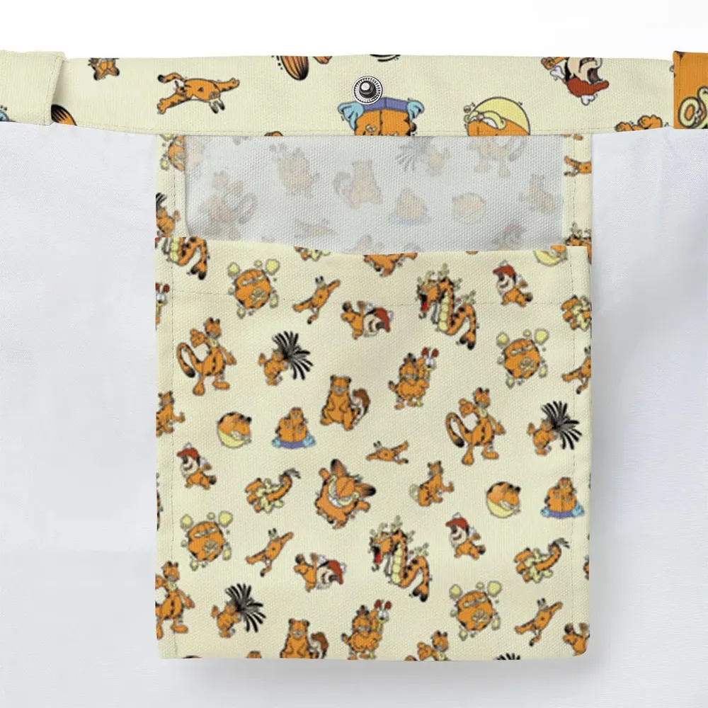 Lazy Legend Garfield Pokemon Mashup Large Tote Bag - 3