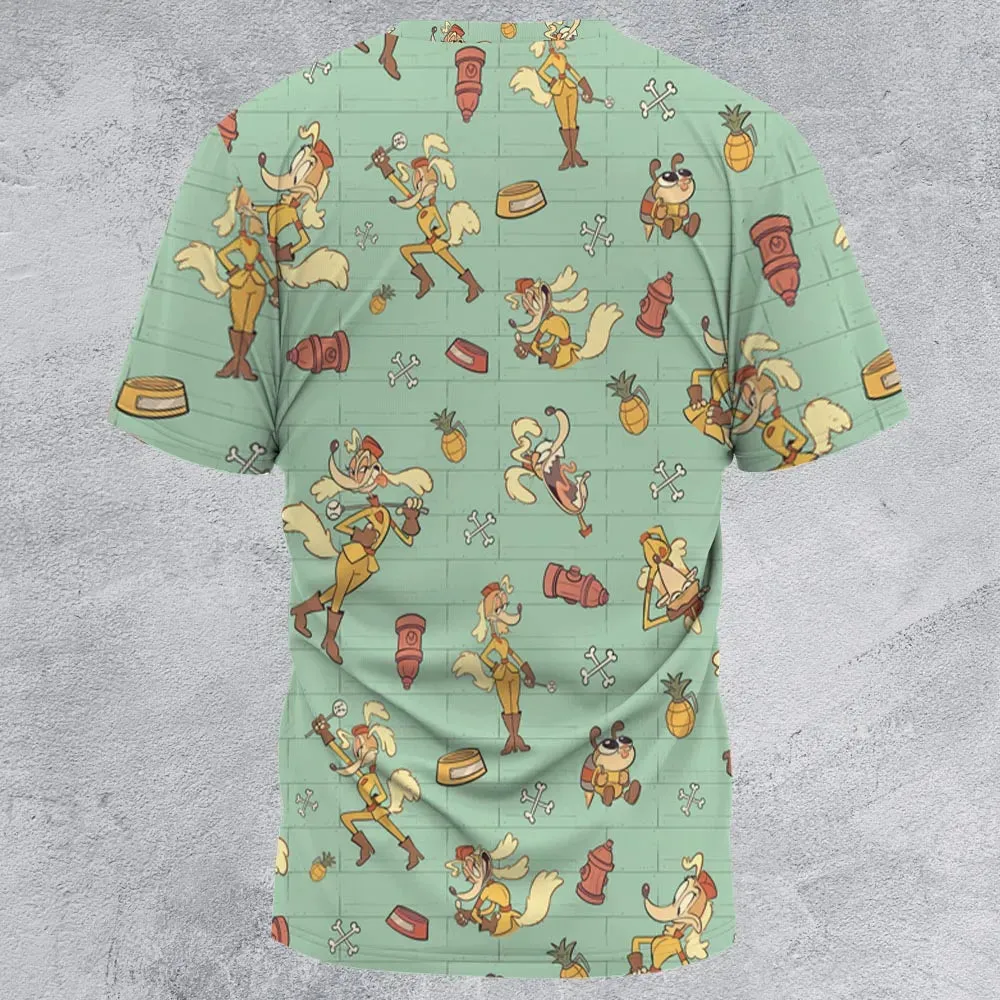 Sergeant O'Fera Cuphead All-Over Print Unisex T-Shirt - 2