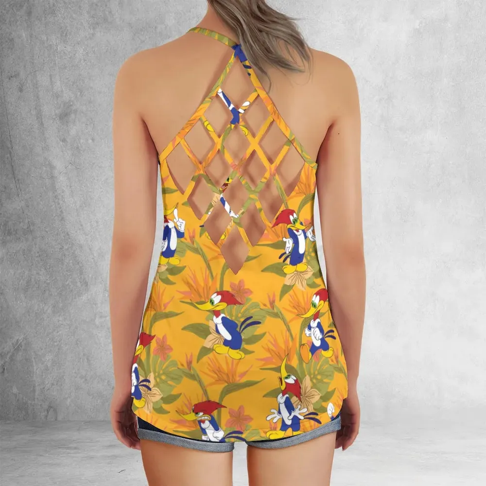 Woody Woodpecker Criss Cross Tank Top - 3