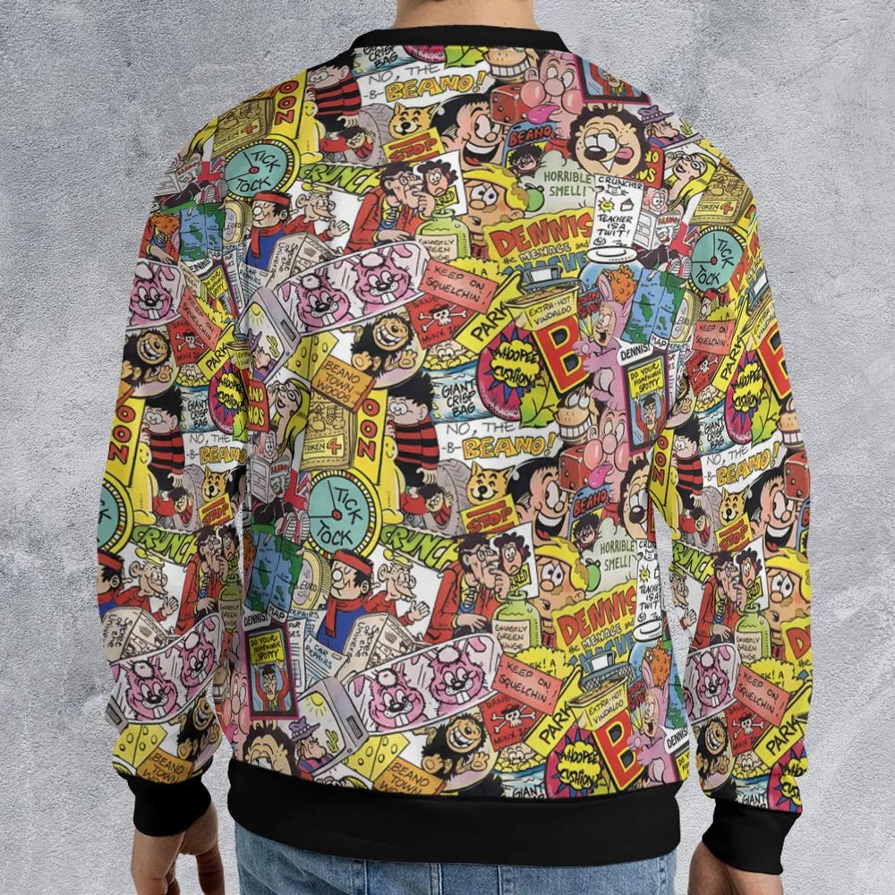 All-over Print Sweatshirt - NJ8HN3BX -  - 2
