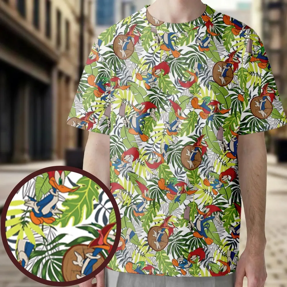 The New Woody Woodpecker Show All-Over Print Unisex T-Shirt - 3