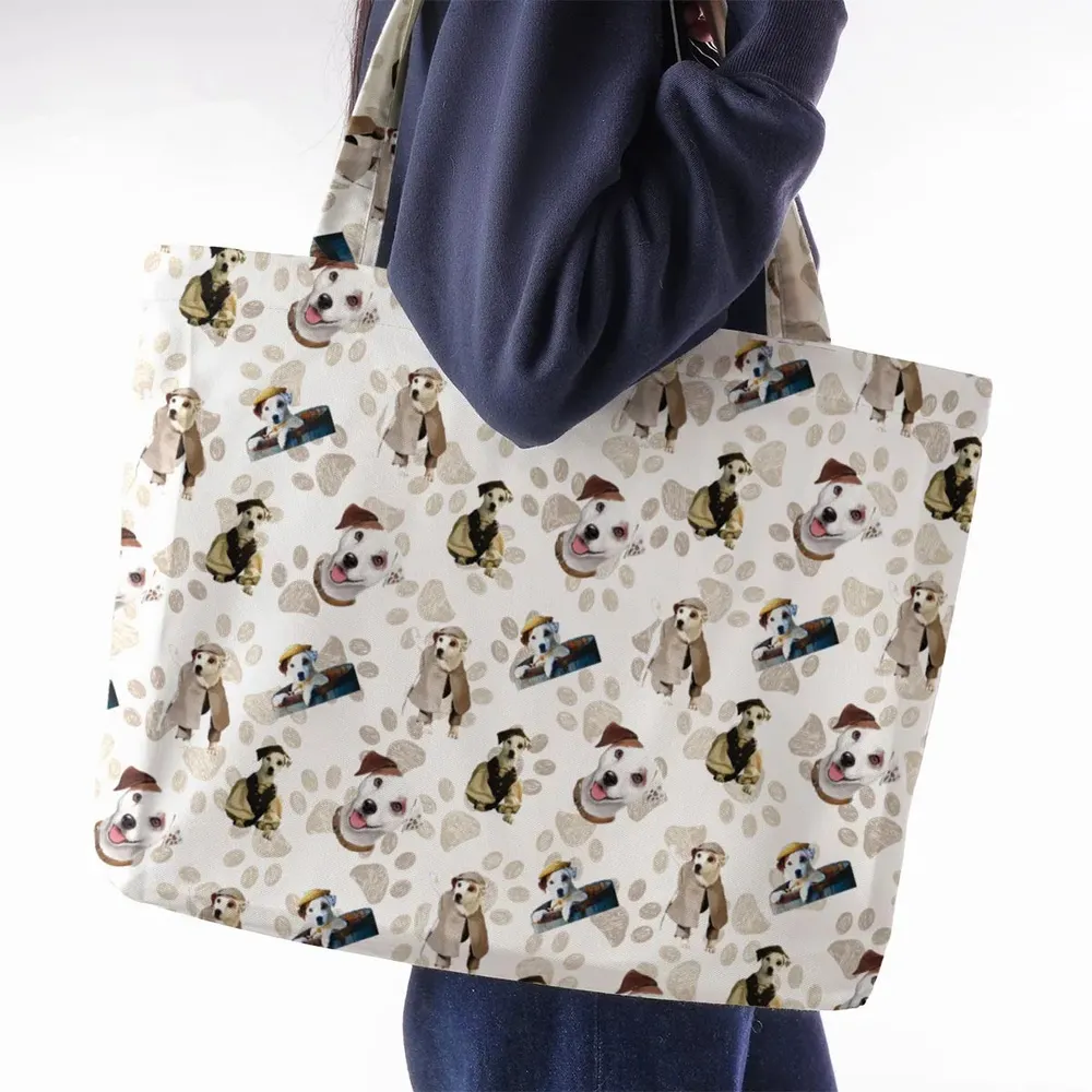 Bookish Wardrobe Wishbone Large Tote Bag - 2