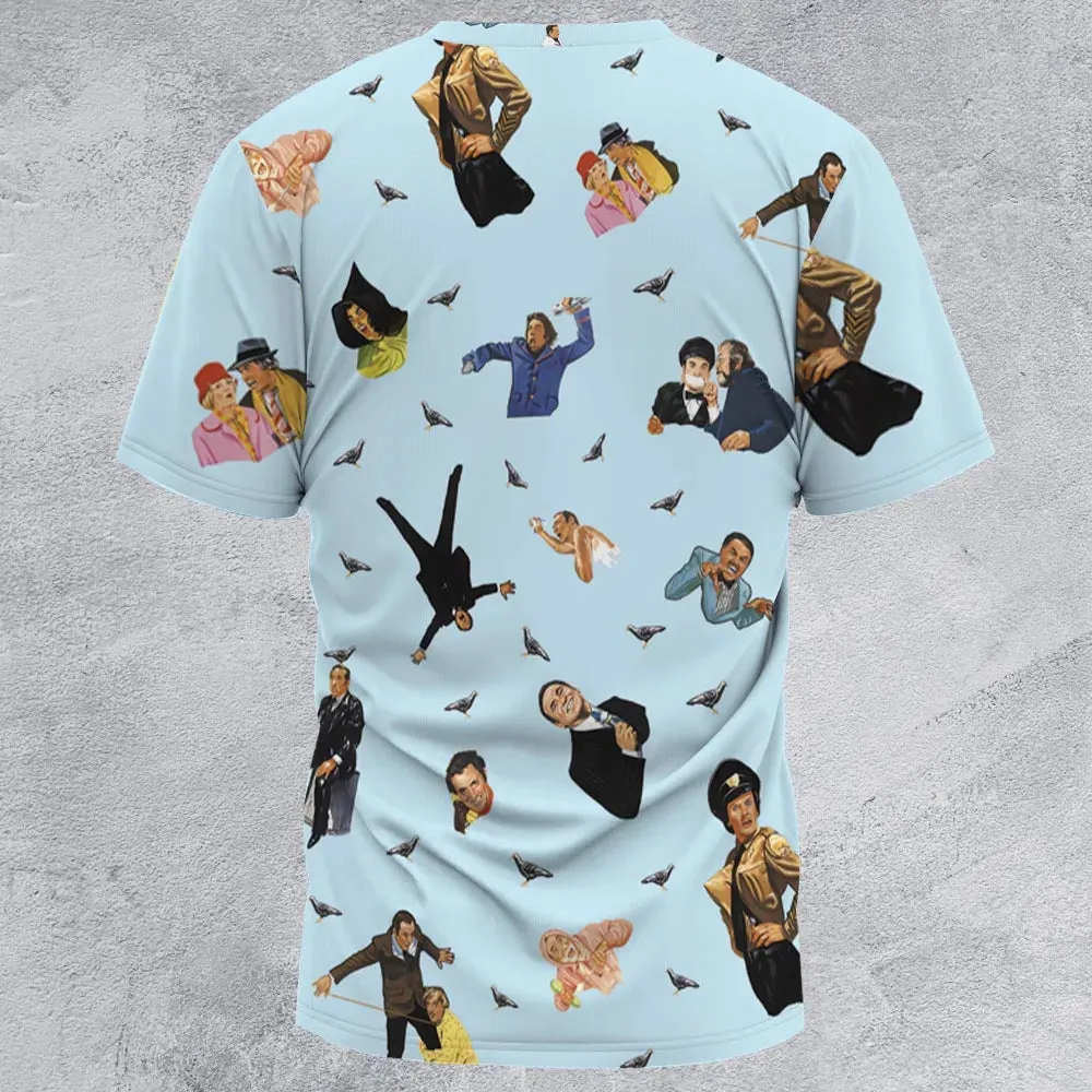 High Anxiety Characters All-Over Print Unisex T-Shirt - 2