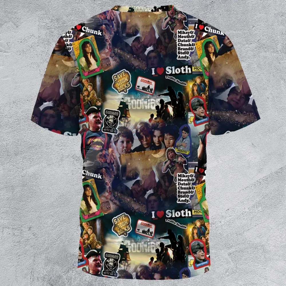 Goonies Rule The Goonies All-Over Print Unisex T-Shirt - 2