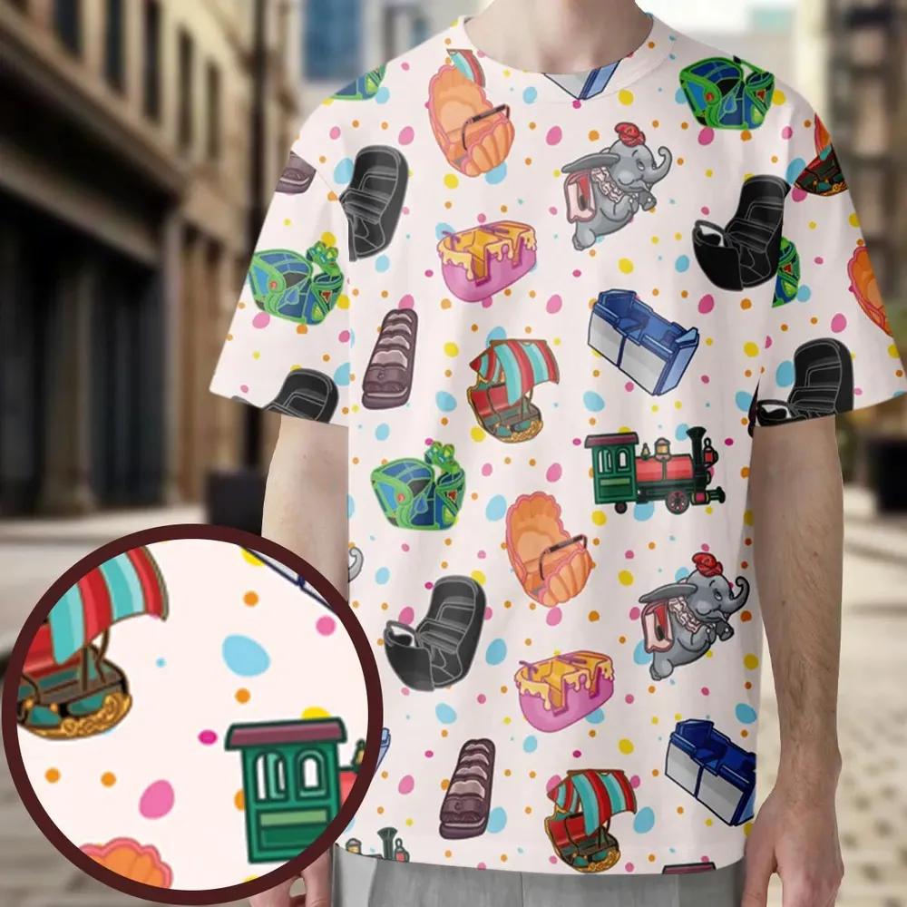 Sit In These All-Over Print Unisex T-Shirt - 3