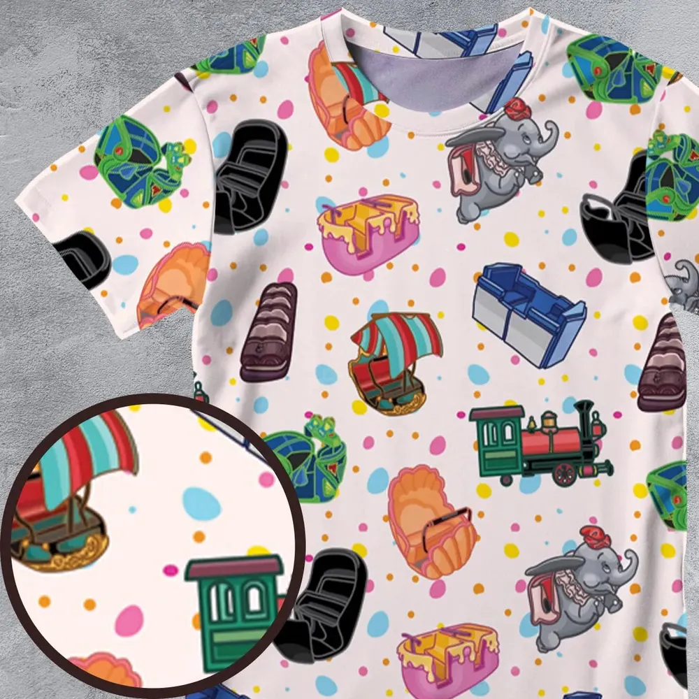 Sit In These All-Over Print Unisex T-Shirt - 4