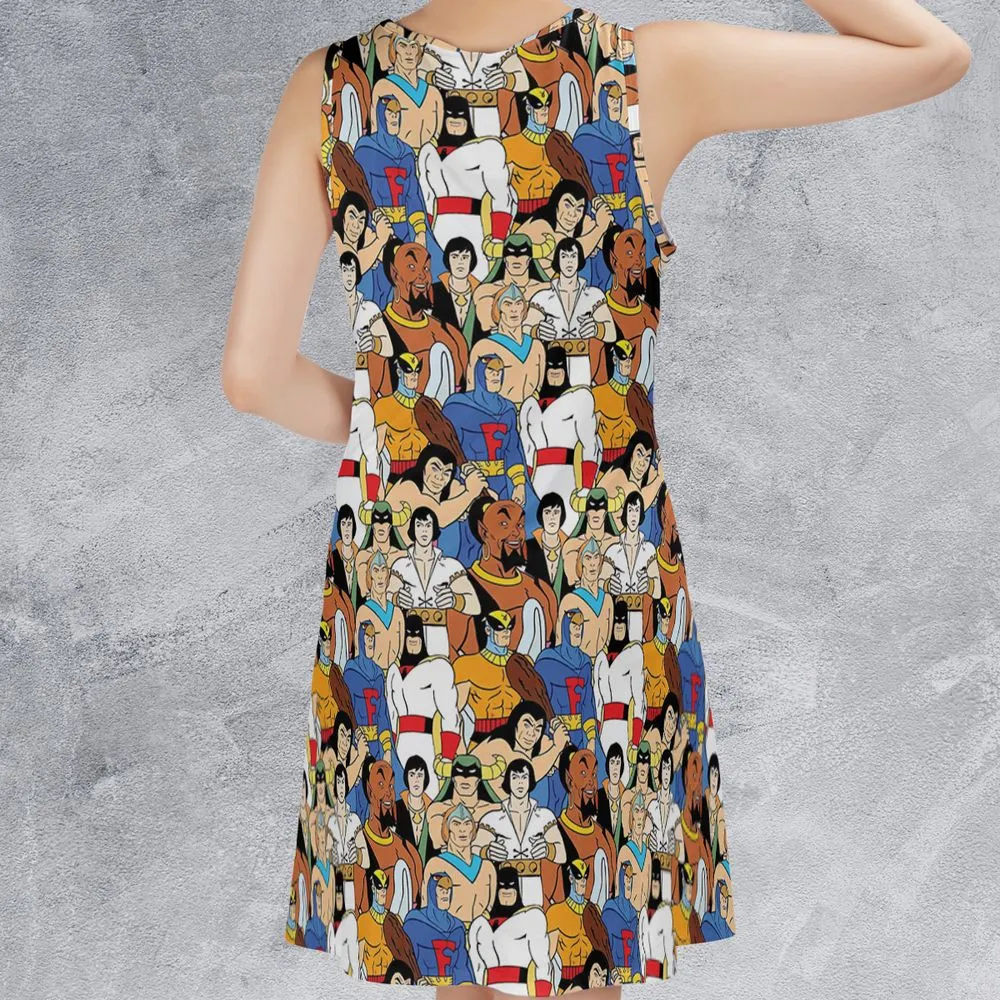 Sleeveless Dress - HS3E698F -  - 2