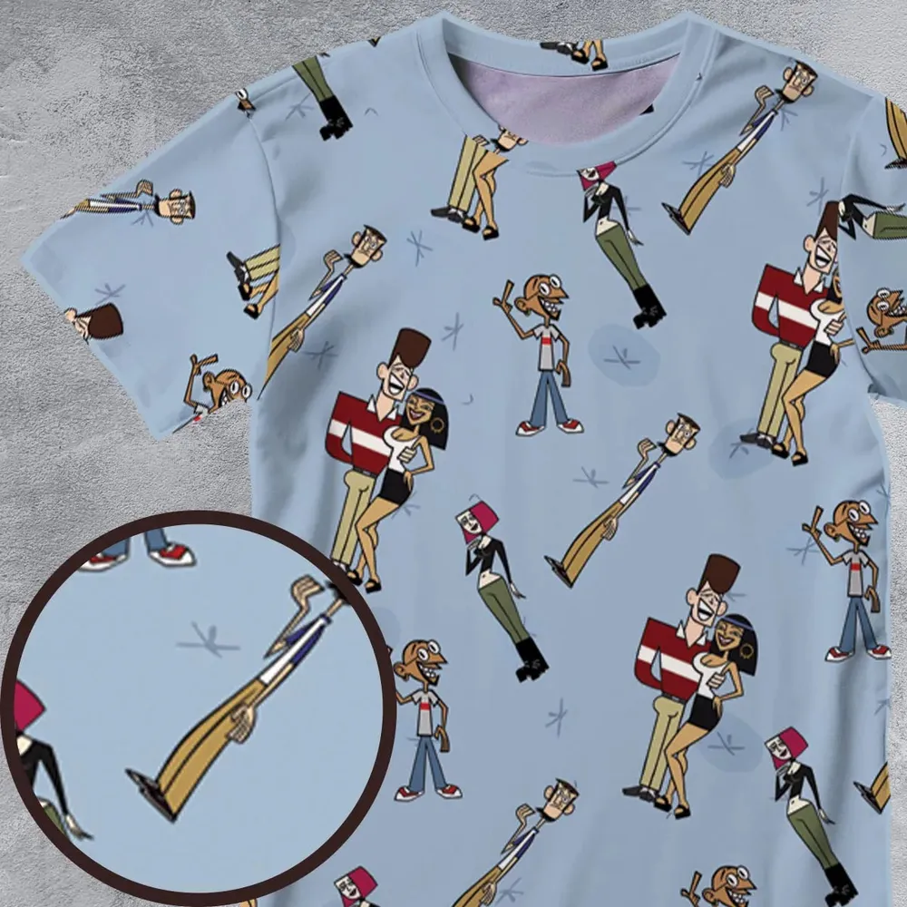 Say What Now Clone High All-Over Print Unisex T-Shirt - 4